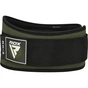 Атлетичний пояс RDX RX3 EVA Curve неопреновий Army Green S (WBE-RX3AG-S) - уменьшенное изображение 8