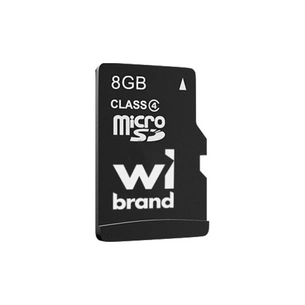 Карта пам'яті Wibrand 8GB mictoSD class 4 (WICDC4/8GB) зображення 1