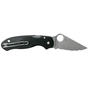 Ніж Spyderco Endela Серрейтор (C243SBK) - зменшене зображення 2