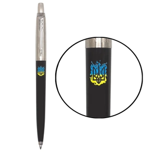 Ручка кулькова Parker JOTTER 17 Originals UKRAINE Black CT BP вогняний Тризуб (15632_T0316u) зображення 1