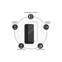 Скло захисне Drobak Apple iPhone 16e Black Frame A+ (383876) - зменшене зображення 4