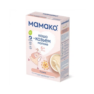 Дитяча каша MAMAKO 5 злаків на козячому молоці 200 г (4607088795802) изображение 1