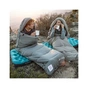 Спальний мішок Naturehike з капюшоном M400 NH20MSD02 (1°C) лівий, зелений (6975641885566) - зменшене зображення 2