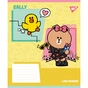 Зошит Yes Line Friends Funnyl А5 24 аркушів клітинка (767643) - зменшене зображення 2