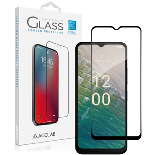 Скло захисне ACCLAB Full Glue Nokia C32 Black (1283126582219) зображення 1