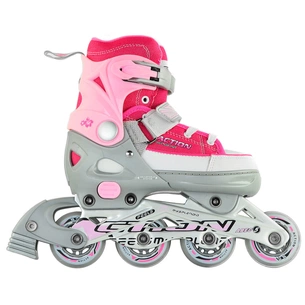 Роликові ковзани Action Anny Рожеві 33-36 (PW-126B-13-2PINK/33-36) зображення 1