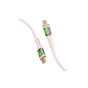 Дата кабель USB-C to USB-C 2.0m Promate (transline-cc200.pink) - зменшене зображення 1