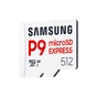Карта пам'яті Samsung 512GB microSDXC class 10 UHS-I U3 V30 P9 Express (MB-MK512T/WW) - зменшене зображення 2
