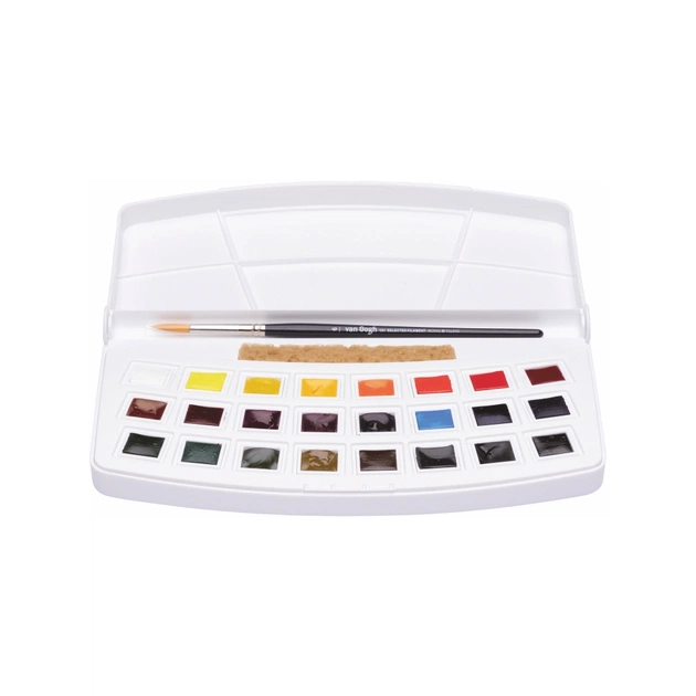 Акварельні фарби Royal Talens Van Gogh Botanical Colours 24 кольори (8712079422868) - зображення 1