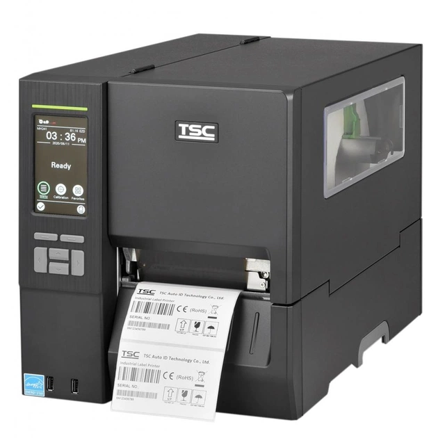 Принтер етикеток TSC MH-241T, USB, RS232, Ethernet, Dispenser (MH241T-A001-0302) - зображення 1