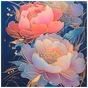 Тижневик Buromax недатований PEONY, A5, темно-синій 336 сторінок (BM.20170-03) - зменшене зображення 3