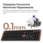 Клавіатура Keychron K10 HE Magnetic Switch RGB UA Black (K10H-F1-UA) - зменшене зображення 9