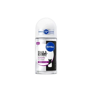 Антиперспирант Nivea Black & White Invisible Authentic Antiperspirant Roll-On 50 мл (5900017107844) изображение 1