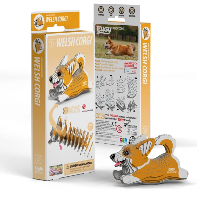 Пазл Eugy 3D Зоопарк Вельш коргі (XEG-080) - picture 4