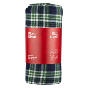 Плед Ardesto Christmas Fleece 130x160см, 100% поліестер, клітинка, зелений (ART0718PB) зображення 1