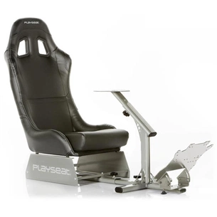 Крісло-кокпіт з кріпленням для керма та педалей Playseat Evolution Black (REM.00004)  зображення 1