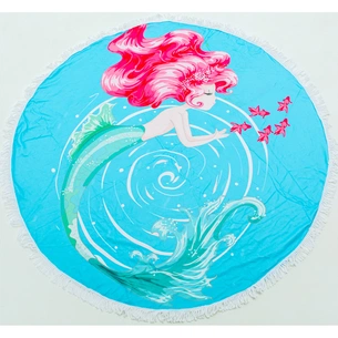 Рушник MirSon пляжний №5058 Summer Time Mermaid 150x150 см (2200003180848) зображення 1