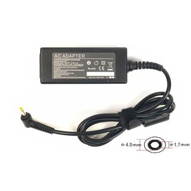 Блок питания к ноутбуку PowerPlant IBM/LENOVO 220V, 20V 45W 2.25A (4.0*1.7) (IB45H4017) - изображение 1