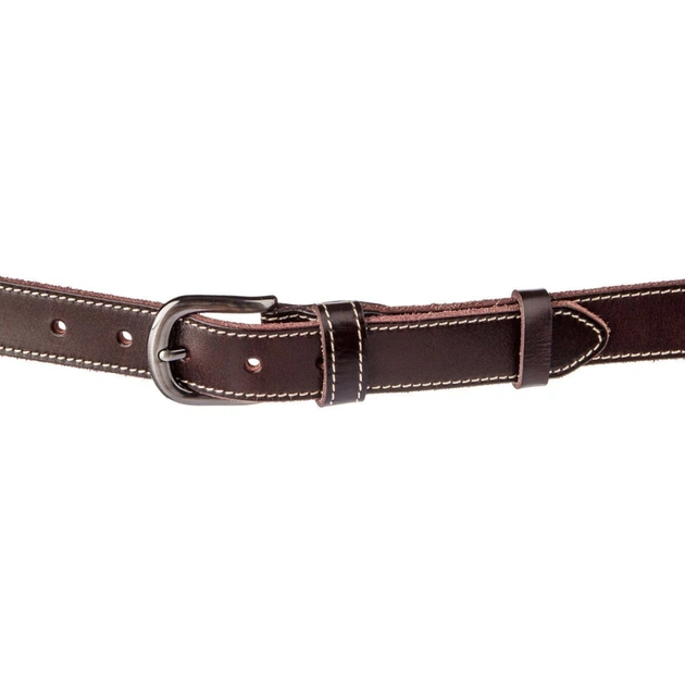 Ремінь Vintage Унісекс Темно-коричневий (20125) - зображення 2