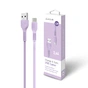Дата кабель USB 2.0 AM to Lightning 1.2m AL-CBCOLOR-L1PP Purple ACCLAB (1283126518218) - зменшене зображення 6