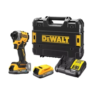 Шуруповерт DeWALT 18 В XR Li-lon PowerStack 2x1.7Ah, 206 Нм, кейс TSTAK (DCF850E2T) зображення 1