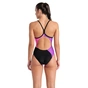 Купальник Arena Multi Slices Swimsuit Lightdro 008094-598 чорний, бузковий, бірюзовий, рожевий 44 (3468337399704) - уменьшенное изображение 2