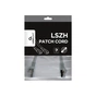 Патч-корд Cablexpert 2м S/FTP Cat 6A CU LSZH grey (PP6A-LSZHCU-2M) - зменшене зображення 3