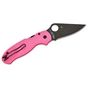 Ніж Spyderco Para 3 DLC BD1N Pink FRN (C223PPNBK) - зменшене зображення 2