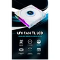 Кулер до корпусу Lian Li Reverse TL LCD 120-3, Black (G99.12RTLLCD3B.00) - зменшене зображення 9