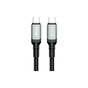Дата кабель USB-C to USB-C 1.0m XO (NB-Q264B-CC.black) - зменшене зображення 2