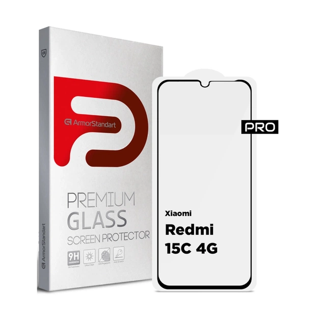 Скло захисне Armorstandart Pro Xiaomi Redmi 15C 4G (ARM85416) - зображення 1