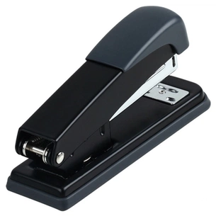 Степлер Comix металевий, 25 аркушів, скобы №24, 26, чорний (STAP-COM-B3083-B) зображення 1