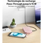 Батарея універсальна Belkin 10000mAh, 20W, USB-C, Pink (BPB021HQPK) - зменшене зображення 4