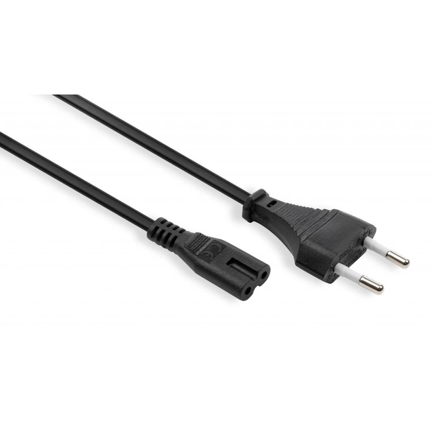 Кабель живлення C7 1.8m Vinga (VCPPCC71.8BK) - picture 1