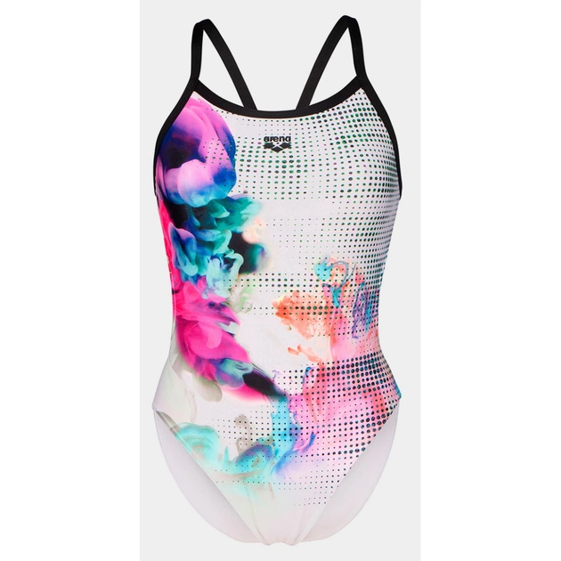 Купальник Arena Airbrush Swimsuit Challenge Ba 007912-510 білий, чорний, мультикольор 42 (3468337391494) - зображення 6