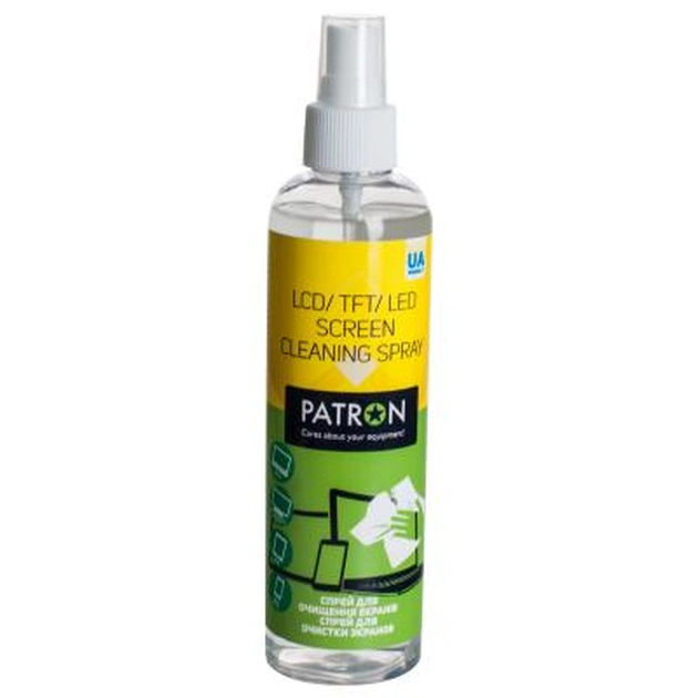 Спрей для очистки Patron Screen spray for TFT/LCD/LED 250мл (F3-001) - изображение 1