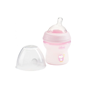 Пляшечка для годування Chicco Natural Feeling Color 150 мл +0 міс Рожева (81311.10) зображення 1