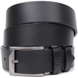 Ремінь Grande Pelle Шкіряний Чорний (11690) зображення 1