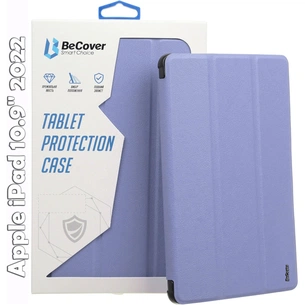 Чохол до планшета BeCover Soft Edge mount Pencil Apple iPad 10.9" 2022 Purple (709239) зображення 1