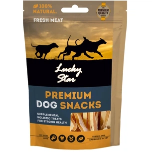 Ласощі для собак Lucky Star Сендвіч-палочки з курки та тріски 85 г (4820111434282) зображення 1