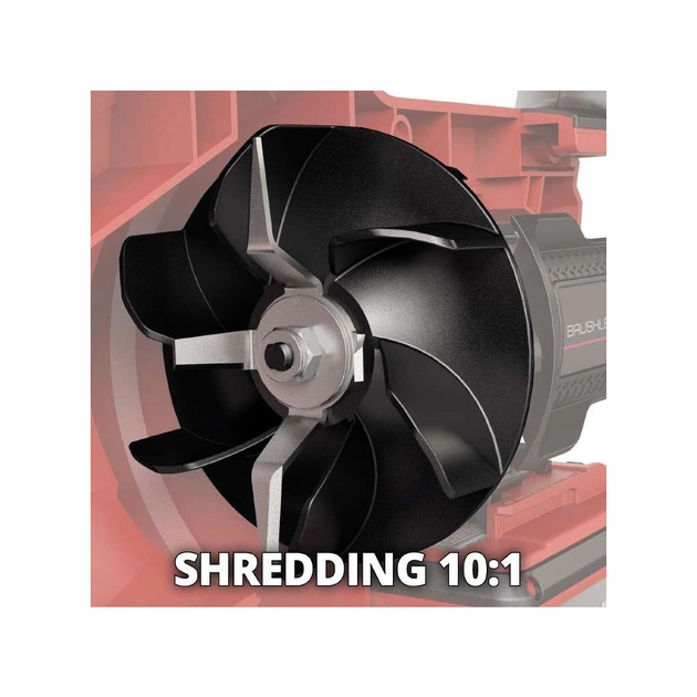 Повітродувка Einhell VENTURRO 18/210, 18В, PXC, 500 м3/год, 45 л, 2.95 кг (без АКБ та ЗП) (3433625) - picture 7