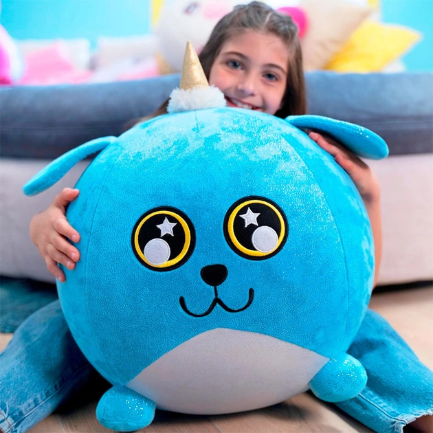 М'яка іграшка Biggies серії Fantasy - Синій песик (надувна іграшка, насос) (BIG001-UD) - picture 9