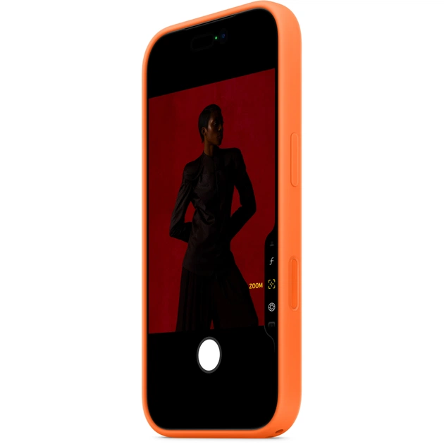 Чохол до мобільного телефона Apple Silicone iPhone 17 Pro Max Orange Model A3560 (MGFL4ZM/A) - изображение 4