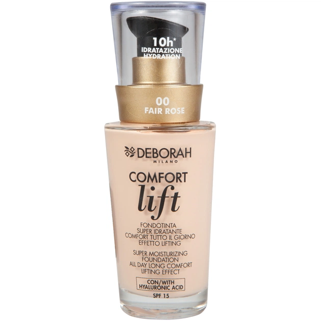 Тональна основа Deborah Comfort Lift 00 - Fair Rose 30 мл (8009518122558) - изображение 1