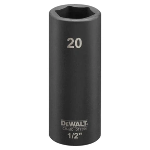 Торцева головка DeWALT IMPACT ударна довга, 1/2 х 20 мм (DT7554) picture 1