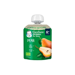 Дитяче пюре Gerber Organic груша з 6 місяців 80 г (1227093) зображення 1