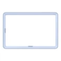 Чохол до планшета Samsung Frame Cover Samsung Galaxy Tab S11 Ultra Blue (EF-JX930CLEGWW) - зменшене зображення 2