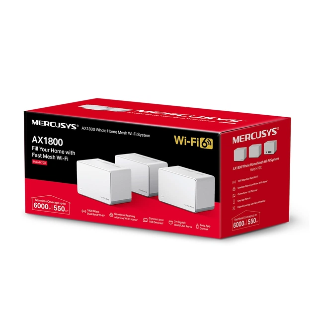 Точка доступу Wi-Fi Mercusys HALO-H70X-3-PACK - picture 9
