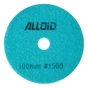 Круг зачистной Alloid Pro, алмазный, шлифовальный, на липучке, COMBS, 100мм, зерно 1500 (DD-63384) - уменьшенное изображение 1