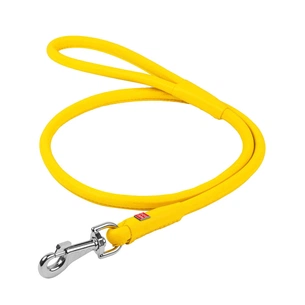 Повідець для собак WAUDOG Glamour круглий L d 13 мм Д 122 см жовтий (33798) зображення 1